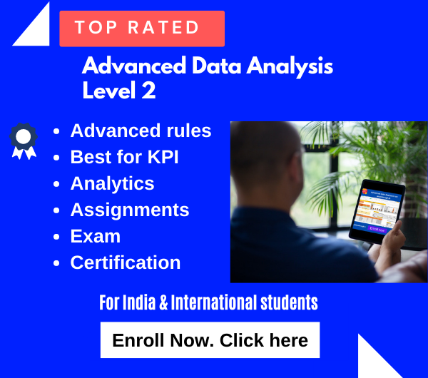 Advanced Data Analysis Level 2