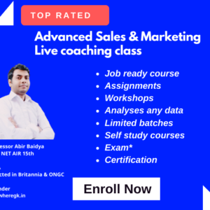 Advanced sales & marketing (PG Marketing)