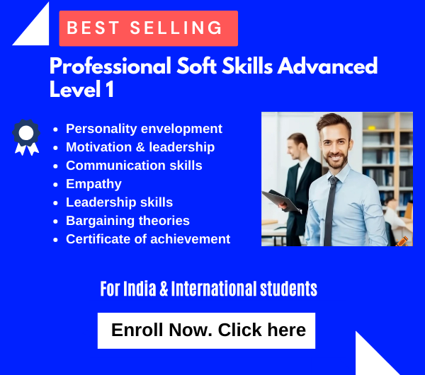 Professional Soft Skills Advanced Level 1