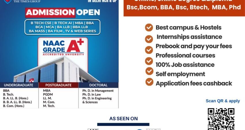 Bennett University – Complete Admission Guide | Rated A+ college in Bsc, BCA, BBA, Bcom, Engineering, MBA college, Noida, UP