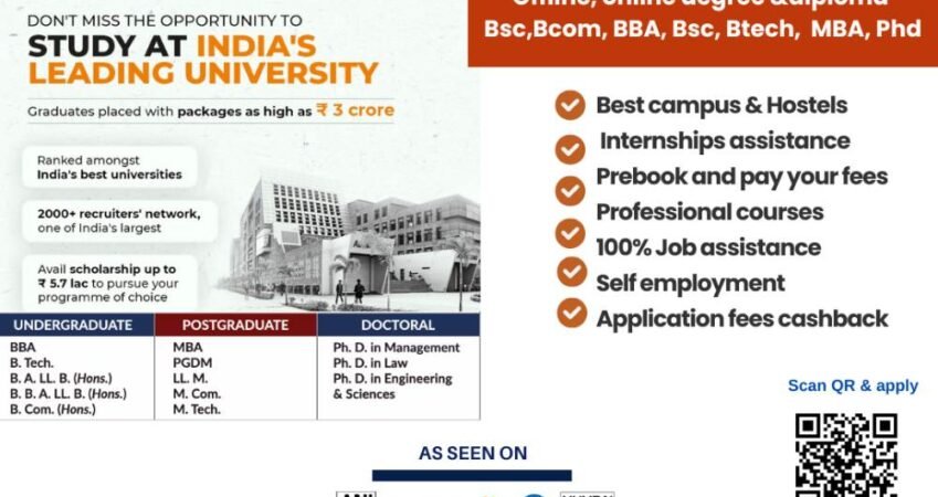 Lovely professional university. Rated A+ college in Bsc, BCA, BBA, Bcom, Engineering, MBA college, offline & online university, Jalandhar, Punjab